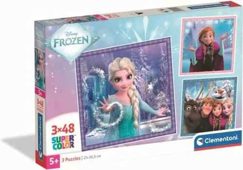 CLEMENTONI 25021 IGRAČKA PUZLE 3X48 FROZEN (1 / 1)