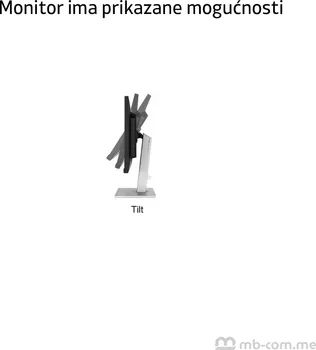 PHILIPS 24E2N1110/00 23.8 VELIČINA EKRANA: 23.8 , TIP PANELA IPS, REZOLUCIJA 1920X1080 FULL HD 120HZ, VGA/HDMI, VESA 100X100, ERGONOMIJA: TILT (2 / 6)