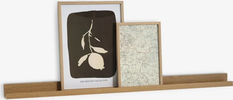 JYSK POLICA ZA SLIKE AVNEDE 115X7 NATUR BOJA HRASTA (6 / 8)