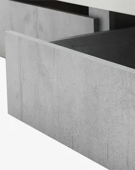 JYSK KREVET + PROSTOR ZA ODLAGANJE BILLUND 90X200 BIJELA/BETON SI (3 / 3)
