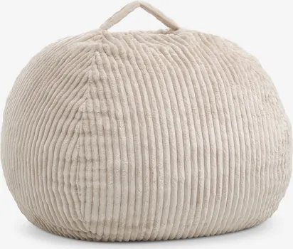 JYSK VREĆA ZA SJEDENJE FOULUM 109X64X109 BEŽ SOMOT TKANINA (1 / 6)