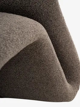 JYSK LOUNGE STOLICA GULDBJERG TAMNI PIJESAK TKANINA (2 / 5)