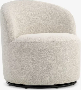 JYSK LOUNGE STOLICA ANDRUP OKRETNA BEŽ TKANINA (1 / 6)