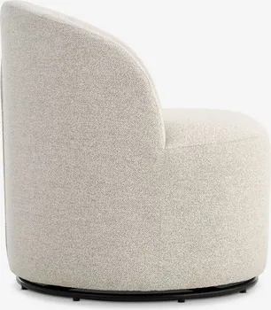 JYSK LOUNGE STOLICA ANDRUP OKRETNA BEŽ TKANINA (4 / 6)
