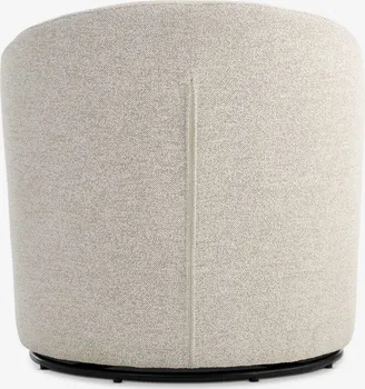 JYSK LOUNGE STOLICA ANDRUP OKRETNA BEŽ TKANINA (6 / 6)