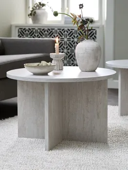 JYSK STOLIĆ NIELSHAVE Ø70 BOJA TRAVERTIN (2 / 5)