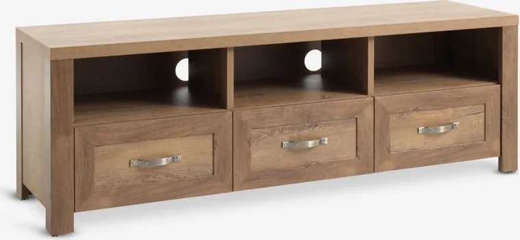 JYSK TV-STALAK JUNGEN 3 LADICE DIVLJI TAMNI HRAST BOJA (1 / 3)