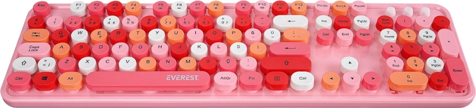 EVEREST ROUND KM-6282 COMBO [WIRELESS] (3 / 10)