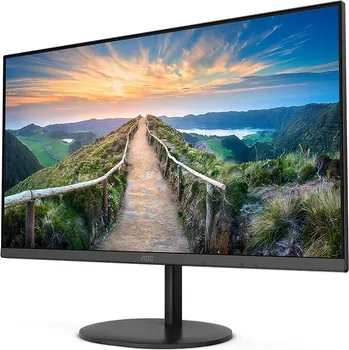 AOC MONITOR Q27V4EA 27 2K OFFICE (IPS, 2560X1440, 75HZ, 4 MS, 178°/178°, 250 CD/M, 20M:1, ANTIGLARE 3H, HDMI, DP, AUDIO, TILT) BLACK, 3Y (8 / 9)