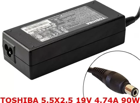TOSHIBA PUNJAČ 19V, 4.74A, 90W (5.5X2.5) (1 / 1)