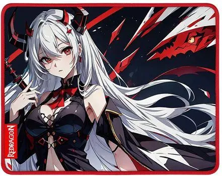 REDRAGON PODLOGA ZA MIŠ AK S / SMALL 13 X 10 INCHES / CLOTH SURFACE, 4MM RUBBER BASE (1 / 2)