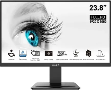 MSI PRO MONITOR MP2412, 23.8 VA FHD 1920X1080, 100HZ, 4MS, AMD FREESYNC (2 / 11)