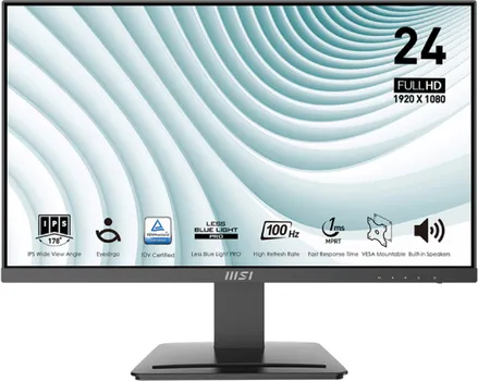 MSI PRO MONITOR MP243X, 23.8 IPS FHD 1920X1080, 100HZ, 4MS, AMD FREESYNC (2 / 8)