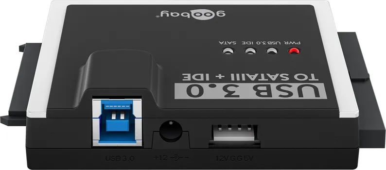 GOOBAY USB 3.0 HARD DRIVE ADAPTER FOR IDE AND SATA, 1.3 M, STANDING BOX 72013 (1 / 9)