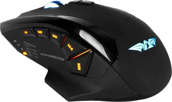 POWERLOGIC ARMAGGEDDON STARSHIP-III SOVIETS GAMING MODEL SA RGB, BROJ TASTERA: 9, REZOLUCIJA: 500-4000DPI, AVAGO 9800 SENZOR, 6 NIVOA TEŽINE, ŽIČANI - DUŽINA KA (2 / 8)