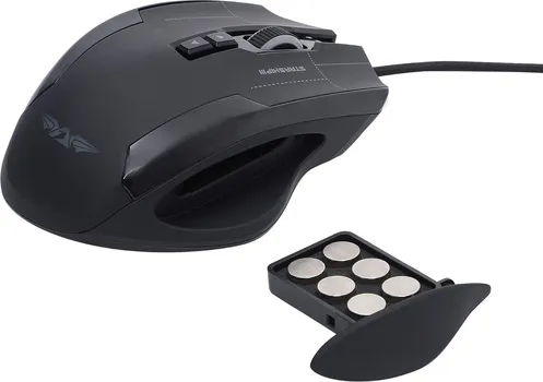 POWERLOGIC ARMAGGEDDON STARSHIP-III SOVIETS GAMING MODEL SA RGB, BROJ TASTERA: 9, REZOLUCIJA: 500-4000DPI, AVAGO 9800 SENZOR, 6 NIVOA TEŽINE, ŽIČANI - DUŽINA KA (6 / 8)