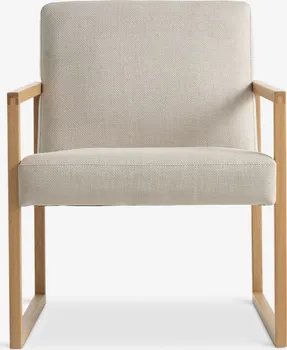 JYSK FOTELJA KALUNDBORG PIJESAK TKANINA/PRIRODNA BOJA HRASTA (6 / 7)