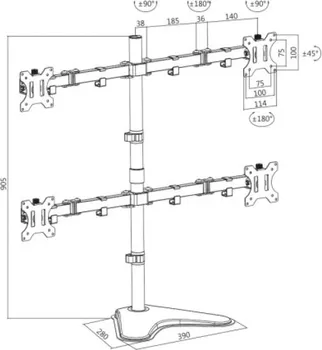 LOGILINK BP0046 [13-32in / 8kg max] (2 / 3)