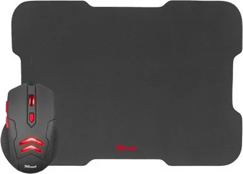 TRUST ZIVA GAMING MOUSE WITH MOUSE PAD [300x220mm]