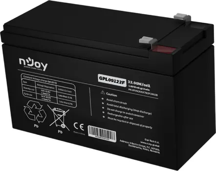 NJOY GPL09122F BATERIJA ZA UPS 12V 9AH (BTVACIUOCTB2FCW02B) (1 / 3)
