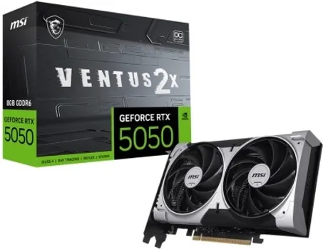 MSI NVIDIA GEFORCE RTX 5050 VENTUS 2X 8GB OC (2 / 5)