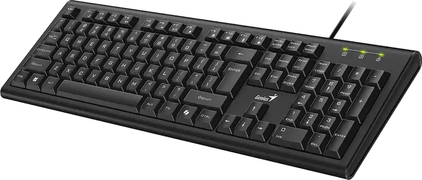 GENIUS KB-113 ŽIČANA TASTATURA │ JEZIK EN(US) │ AI COPILOT TASTER │ 12 MULTIMEDIJALNIH FN TASTERA │ NISKOPROFILNE TIPKE │ USB PLUG AND PLAY (3 / 4)