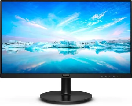 PHILIPS LED MONITOR 222V8LA, BLACK, 21.5 , 1920X1080, 75HZ, KONTRAST 3000:1, 4 MS, VGA/HDMI/DP (1 / 1)