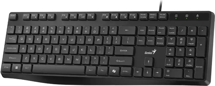 GENIUS KB-117S EN(US) ŽIČNA TASTATURA │ AI COPILOT TASTER │ 12 FN TASTERA │ USB PLUG & PLAY (2 / 4)