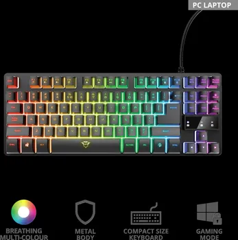 TRUST GXT 833 THADO TKL ILLUMINATED GAMING (3 / 3)