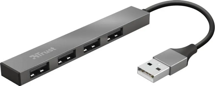 TRUST HALYX ALUMINIUM 4-PORT MINI USB HUB (2 / 5)