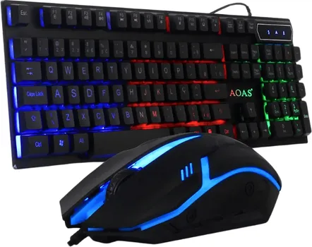 AOAS M-300 COMBO GAMING TASTATURA I MIŠ │ MEMBRANSKA TASTATURA │ USB INTERFEJS │ DUŽINA KABLA 1.5M │ OPTIČKI SENZOR MIŠA │ REZOLUCIJA MIŠA 1.200DPI │ BROJ TASTERA NA MIŠU 3 (1 / 1)