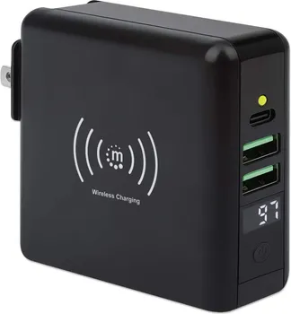 MANHATTAN 3-in-1 Travel Wall Charger and Powerbank (2 / 2)