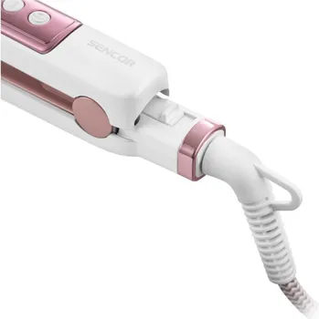 SENCOR SHI 4700GD PEGLA ZA KOSU │ KERAMIČKI PREMAZANI CILINDRI Φ26 MM │ 14 POSTAVKI TEMPERATURE (100 ℃ - 230 ℃) │ DIGITALNI EKRAN SA KONTROLNIM TOČKOM TEMPERATURE │ SIGURNOSNA BRAVA PROTIV NEŽELJENOG OTVARANJA │ SPREMNA ZA UPOTREBU ZA 50 SEKUNDI │ ROTIRAJUĆI KABL (4 / 7)