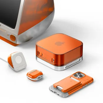APPLE SPIGEN CLASSIC C1 PUNJAČ WATCH STAND TANGERINE (7 / 12)