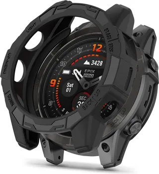 TECH-PROTECT DEFENSE AIR MASKA ZA GARMIN FENIX 7 / 7 PRO BLACK (1 / 4)