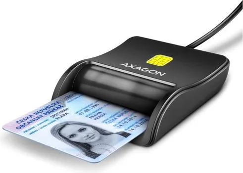 AXAGON CRE-SM3N SMART CARD FLATREADER (1 / 1)