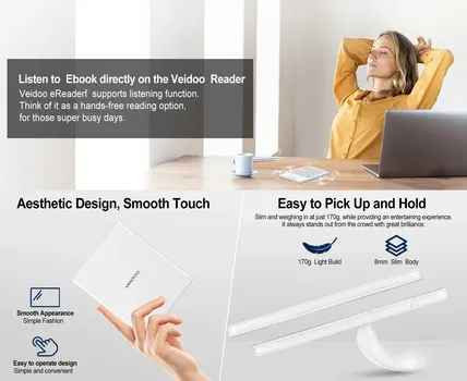 VEIDOO EINK 5.8INCH EBOOK ELEKTRONSKI ČITAČ KNJIGA (2 / 2)