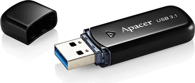 APACER USB STICK 64GB USB 3.2 AH355 CRNI (1 / 2)