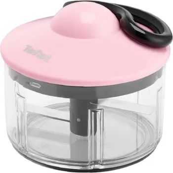 TEFAL SJECKALICA K1330755, 500ML, SIVA/RUŽIČASTA / JEDNOSTAVNO I BRZO SJECKANJE / RAZNOLIKA NAMJENA / JEDNOSTAVNO ČIŠĆENJE / ECO FRIENDLY (1 / 2)