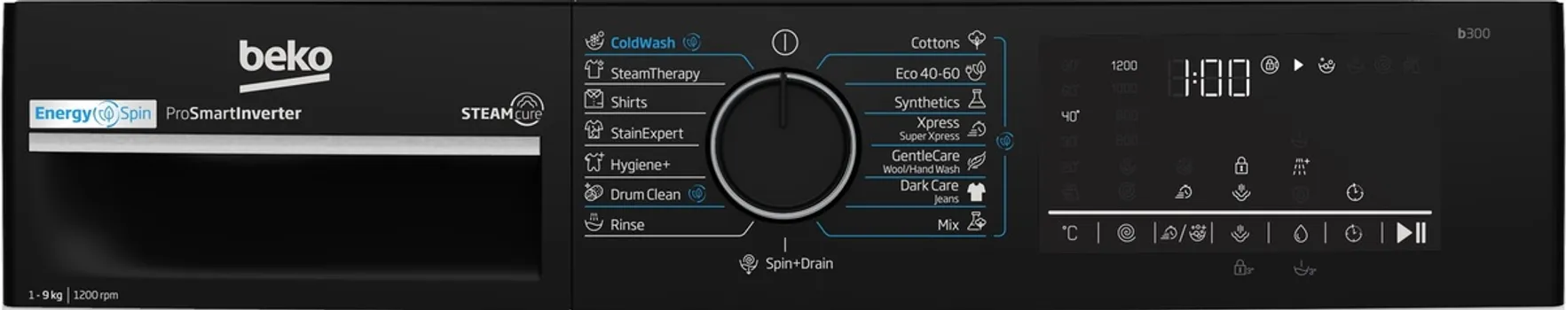 BEKO B3WFU49215WPBB OBRTAJI CENTRIFUGE: 1200 OBR/MIN, KAPACITET: 9 KG, DUBINA: 55 CM, EN. KLASA: A... (6 / 6)