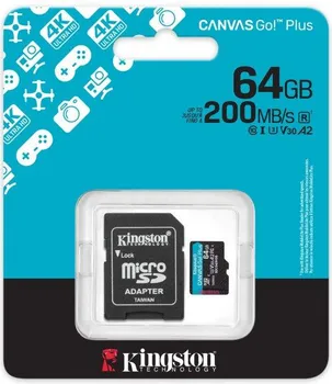 KINGSTON MEMORIJSKA KARTICA U1 V10 SDXC 64GB CANVAS SELECT PLUS G3 150R SDCS3/64GB + ADAPTER (5 / 5)