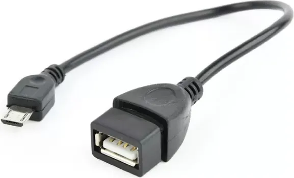 USB OTG AF TO MICRO BM CABLE, 0.15 M, BLISTER (1 / 2)