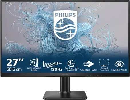 PHILIPS MONITOR 27E2N1110 27 IPS, 1920X1080 (FULL HD), 120HZ, 1MS MPRT, 300 CD/M2, 1500:1, ADAPTIVE SYNC, 1XHDMI, 1XVGA (3 / 7)