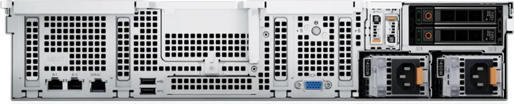 DELL EMC POWEREDGE R760XS, 8X3.5 , INTEL XEON SILVER 4410Y, 16GB RDIMM 5600MT/S, 2.4TB SAS ISE HDD HP, PERC H755, IDRAC9 ENTERPRISE, DUAL RPS 700W, BCM 5720 DP, ON-BOARD LOM, BEZEL, SLIDING RAILS, 3Y PARTS ONLY (5 / 5)