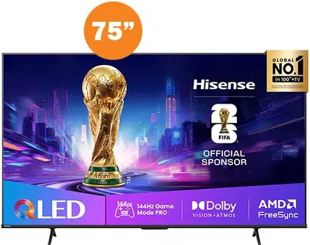 HISENSE 75E7Q PRO [75 / UHD / QLED / VIDAA OS] (6 / 20)