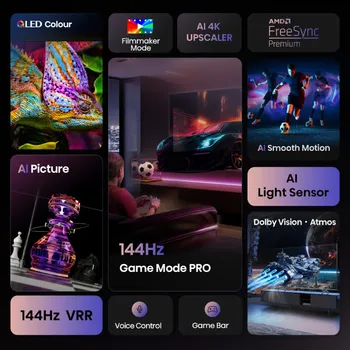 HISENSE 75E7Q PRO [75 / UHD / QLED / VIDAA OS] (10 / 20)