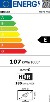 HISENSE 75E7Q PRO [75 / UHD / QLED / VIDAA OS] (18 / 20)