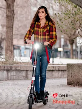 SMILES X7 ELEKTRICNI SKUTER, 350W, DO 25 KM/H, 8,5INCH TUBELESS GUME, IP54, IZMJENJIVA BATERIJA (1 / 8)