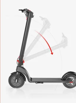 SMILES X7 ELEKTRICNI SKUTER, 350W, DO 25 KM/H, 8,5INCH TUBELESS GUME, IP54, IZMJENJIVA BATERIJA (5 / 8)