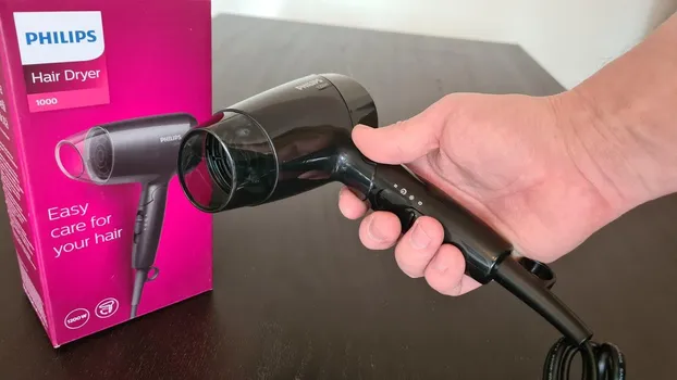 PHILIPS ESSENTIAL CARE BHC010/10 FEN ZA KOSU 1200 W CRNI (2 / 3)